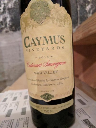 Caymus Napa Valley Cabernet Sauvignon 2017